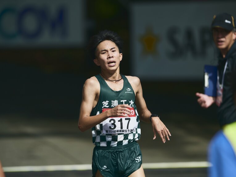 エース格として期待されるひとり、横尾皓。昨年の箱根予選会ではチーム2位のタイムを出している　©Yuki Suenaga