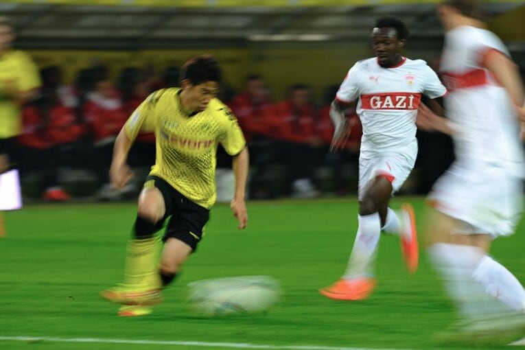 2011-12シーズンの香川　©Sports Graphic Number