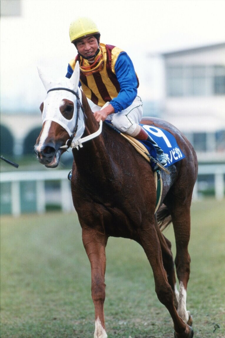ユキノビジン（1993年エリザベス女王杯）　©Keiji Ishikawa