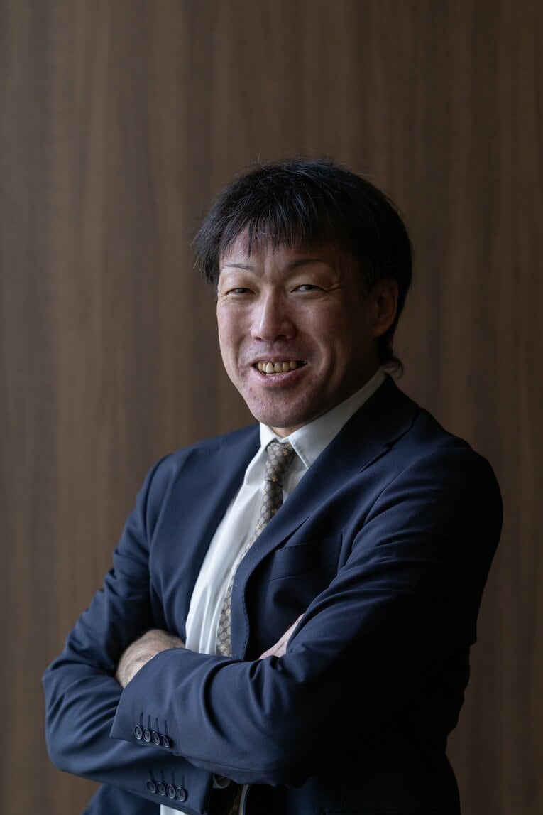Number Webのインタビューに応じた多田野数人氏　©Tatsuo Harada