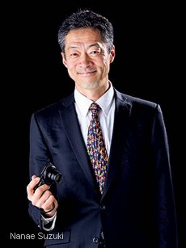 辰巳郁雄（ジャーナリスト代表）
通信社記者でありつつ、カメラを片手に走りながら大会を撮影する「走るマラソンカメラマン」。フルなら多いときで500枚は撮影するという。