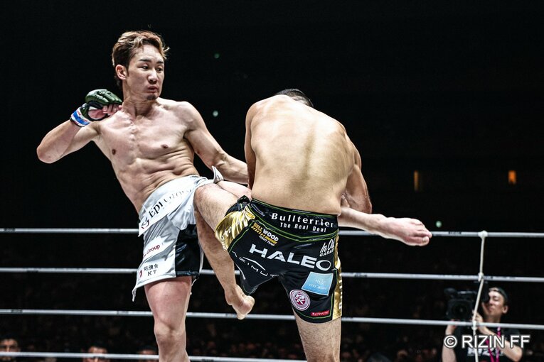 『超RIZIN.4』朝倉未来vs.クレベル・コイケ　©RIZIN FF