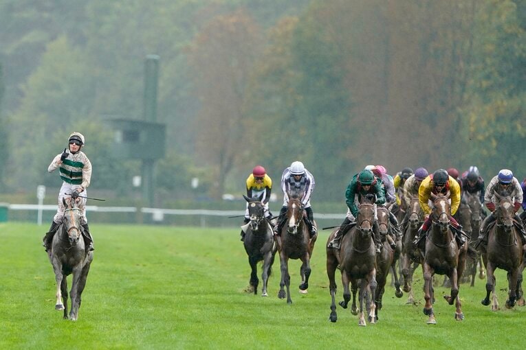 左端が勝ったアルピニスタ。左から2頭目のタイトルホルダーの11着が、今回の日本馬最高成績だった　©Getty Images