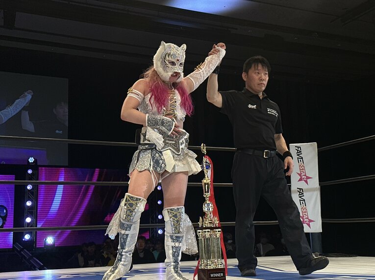 スターライト・キッドvs吏南　©Norihiro Hashimoto