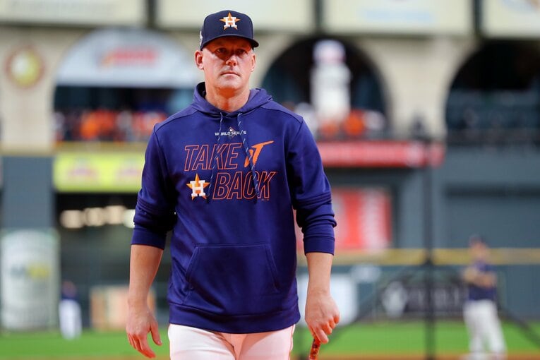 解任されたアストロズのヒンチ前監督 (C)Getty Images