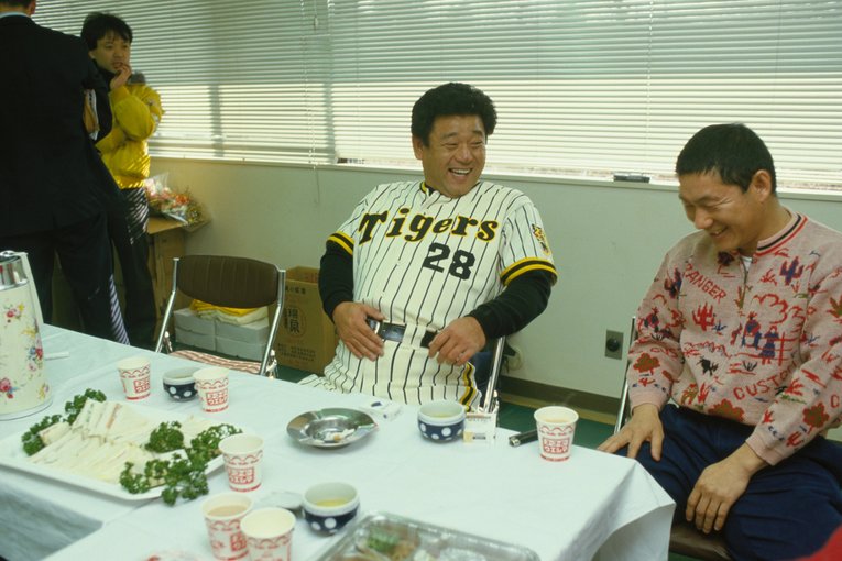 “昭和の風格”江夏豊のレア写真の数々　©Sports Graphic Number