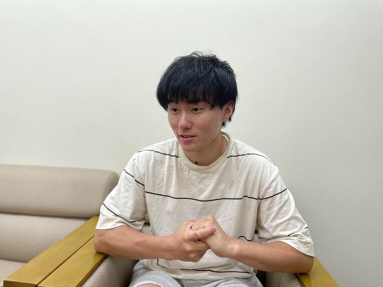 リラックスした表情でパリ五輪を振り返った小川智大　©︎Yuko Tanaka