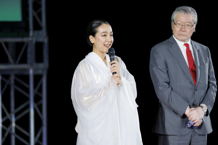 『MAO RINK』に込めた思いを語る浅田真央　©︎Kiichi Matsumoto