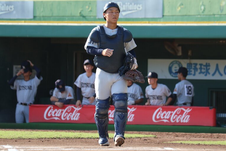 主将であり、捕手というまさにチームの要である伊藤　©Fumi Sawai