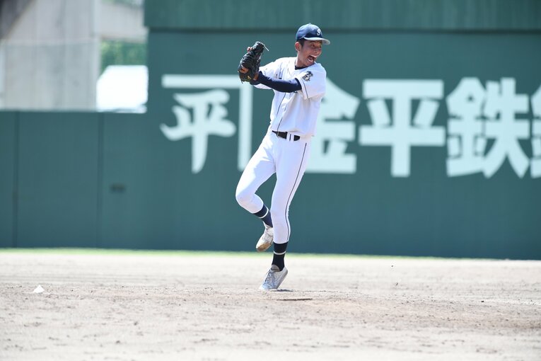 丹羽さんの弟・知則は岡山学芸館の一員として今夏の甲子園に出場 ©Kota Inoue