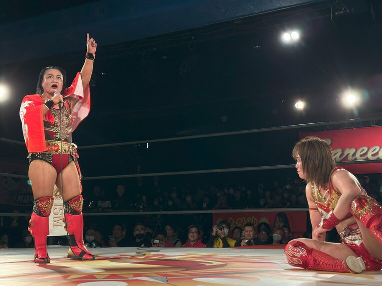 SareeeVS.里村明衣子　©Norihiro Hashimoto