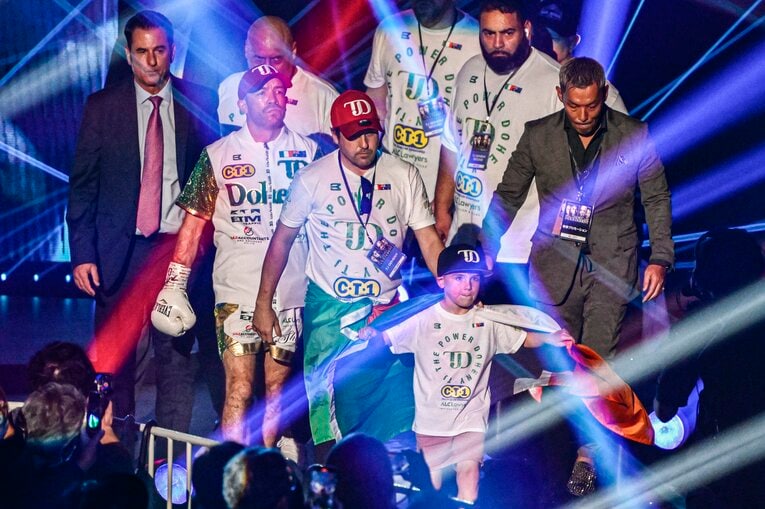 井上尚弥vs.TJ・ドヘニー。2024年9月3日、有明アリーナ　©Takuya Sugiyama