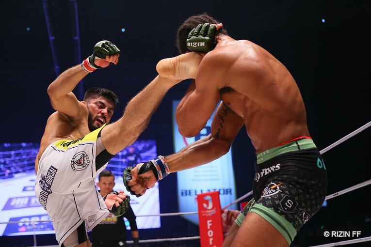 大将戦。ホベルト・サトシ・ソウザvs.AJ・マッキー　©RIZIN FF