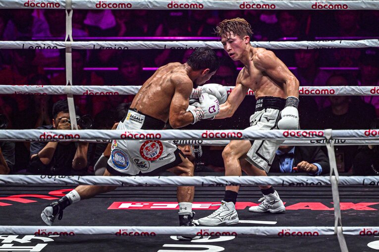 井上尚弥vs.ムロジョン・アフマダリエフ。9月14日、IGアリーナ　©Takuya Sugiyama