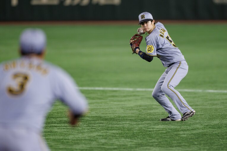 阪神・中野拓夢　©︎Kiichi Matsumoto