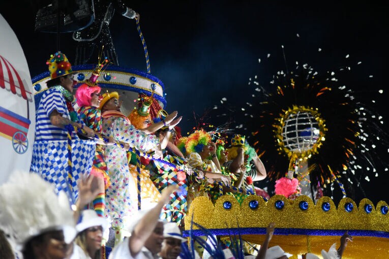 2023年のリオのカーニバルの様子　©Getty Images