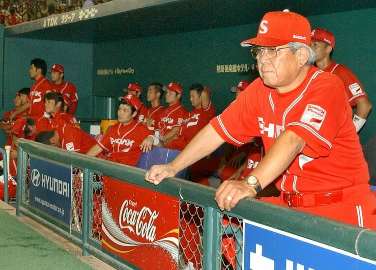 2003年の都市対抗野球決勝、野村克也率いるシダックスは三菱ふそう川崎に逆転負けを喫した　©JIJI PRESS