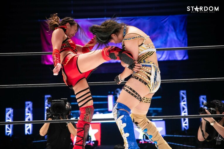 決勝戦は渡辺桃との対戦となった　©STARDOM