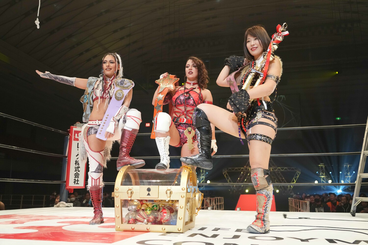 11月18日に行われた「マネーボール争奪トーナメント」。ジュリアは大会後に「普通の試合を」と訴えた　©Essei Hara