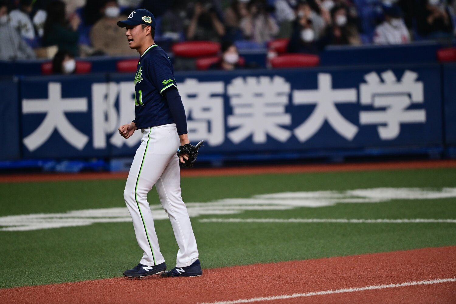 現ヤクルトの奥川がエースだった2019年、夏の甲子園で準優勝 ©Nanae Suzuki