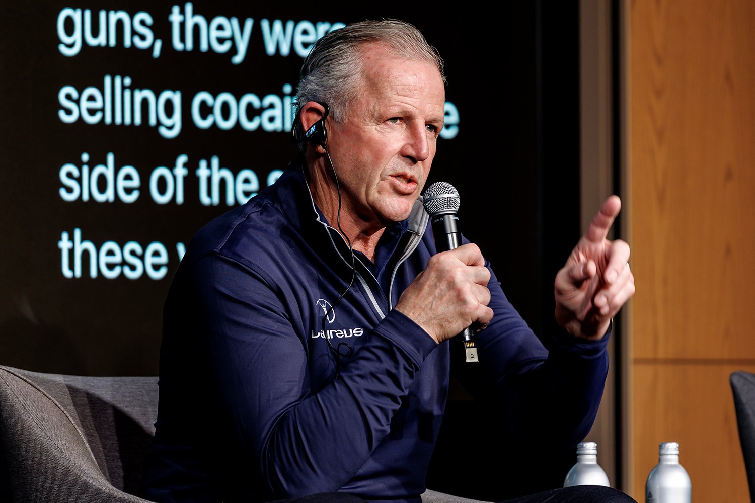 ラグビーのニュージーランド代表“オールブラックス”の主将を務めたショーン・フィッツパトリック氏。現在はローレウス・スポーツ・フォー・グッド財団／ローレウス・ワールド・スポーツ・アカデミーのチェアマンを務める