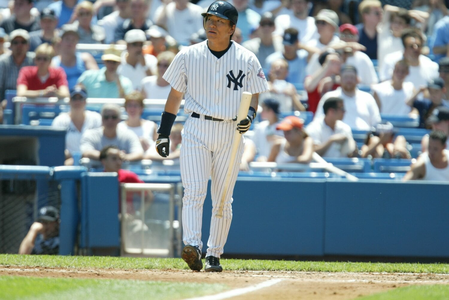 盟友・松井はMLBのヤンキースでも活躍を見せた　©Koji Asakura