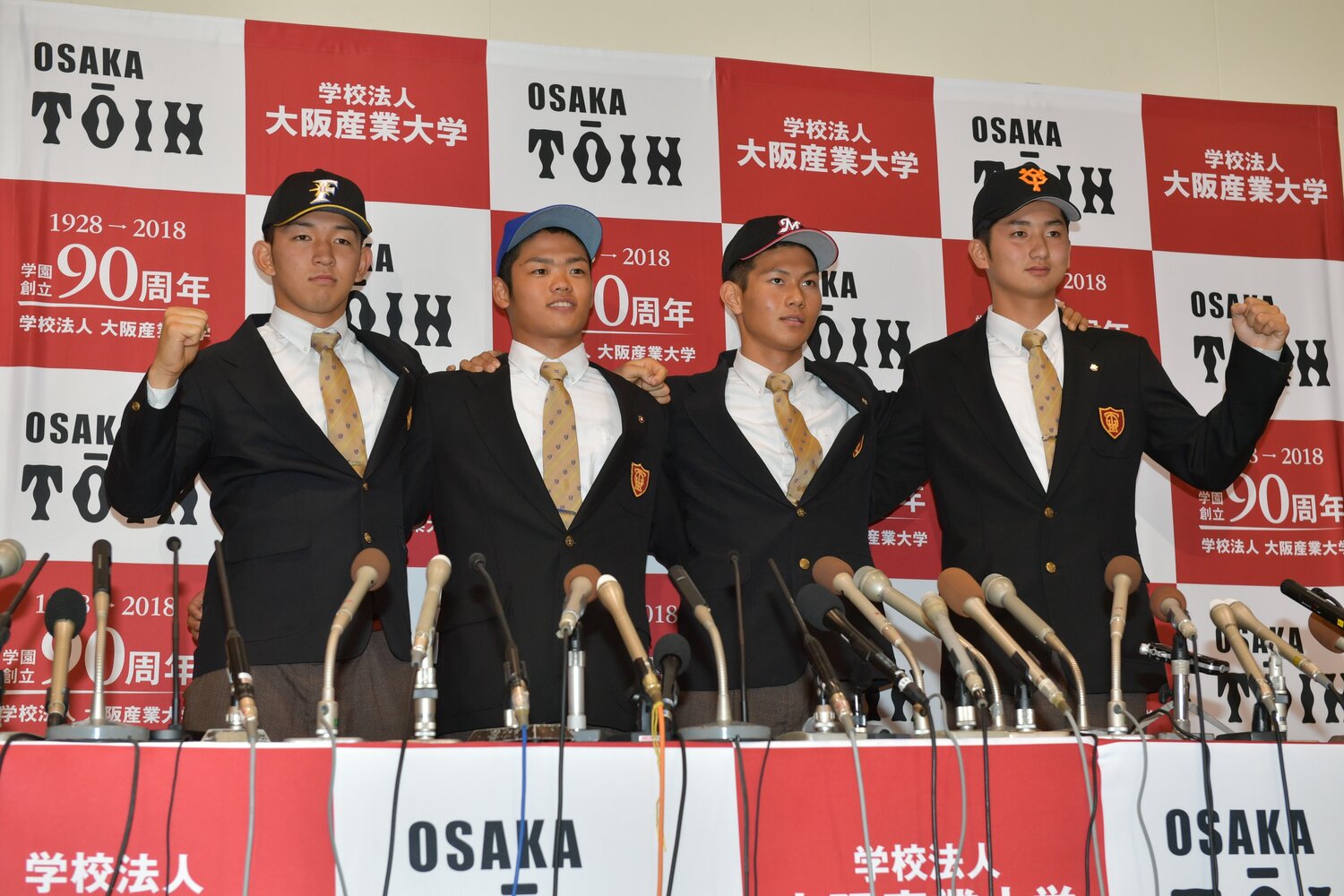 甲子園春夏連覇の大阪桐蔭から4人がプロ入りした2018年　©BUNGEISHUNJU