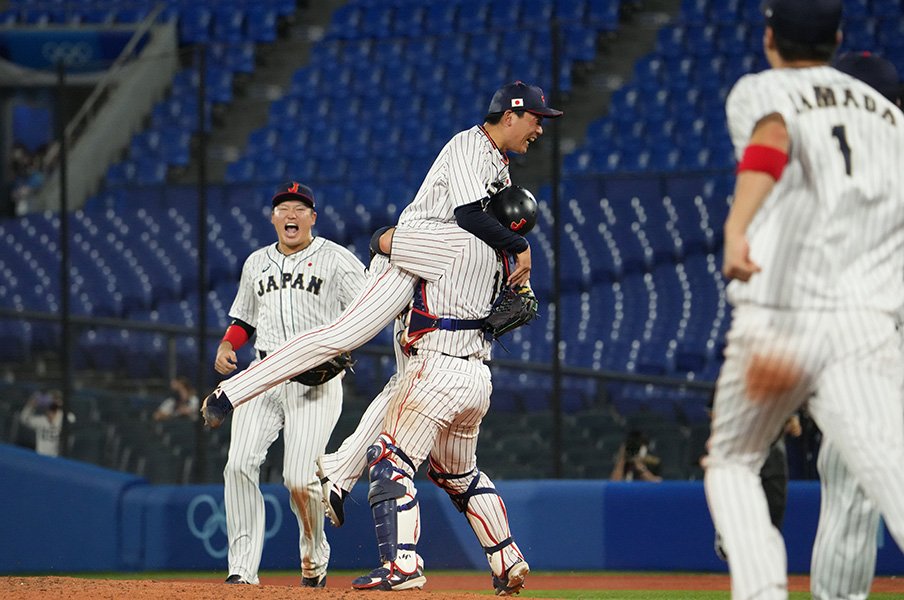 野球版「ドリームチーム」結成も。4年後に向け選手に高まる五輪熱。＜Number Web＞ photograph by JMPA