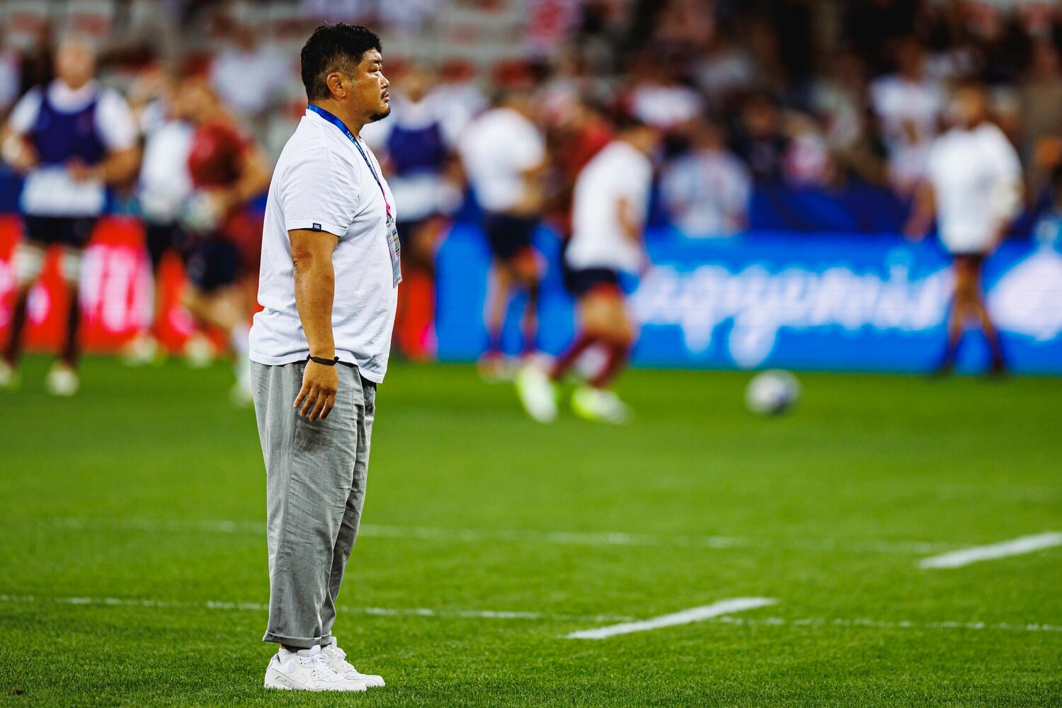 「日本流」のスクラムを作り上げた長谷川慎コーチ　©︎Kiichi Matsumoto