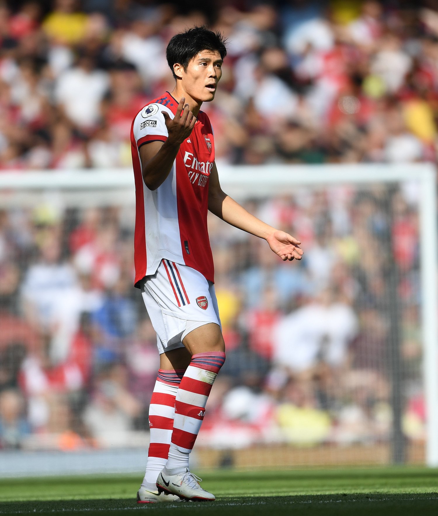 周囲の選手へ指示する場面にも頼もしさを感じた　©Getty Images