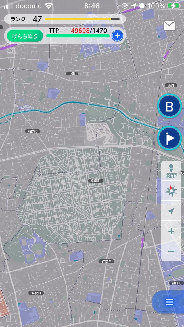 テクテクライフで見ると、魔法陣っぽい
