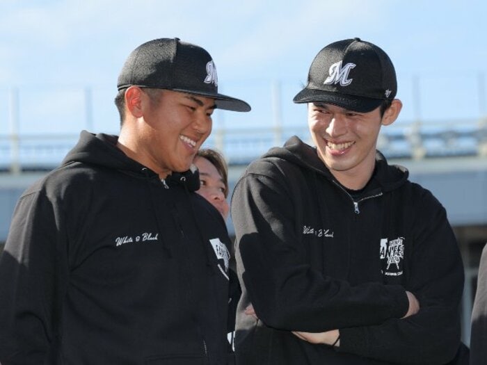 ロッテ・松川虎生「悔しくて、しんどかった」18歳で佐々木朗希と完全試合→今季出場6試合の現在地…再会した朗希の言葉に取り戻した“誇り”＜Number Web＞ photograph by JIJI PRESS