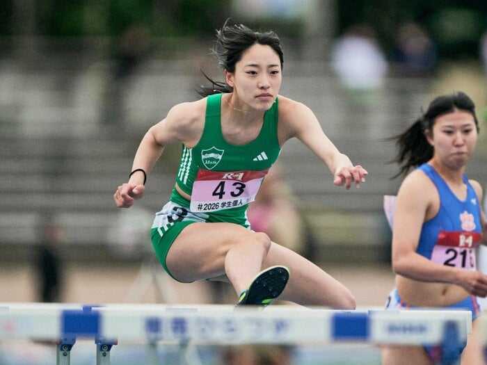 “群雄割拠”女子100mハードル界に新ヒロイン登場の予感!?…「いいスタートが切れた」大学1年生で“日本人学生トップ”18歳・井上凪紗って何者？＜Number Web＞ photograph by Yuki Suenaga