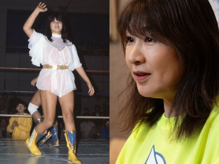 「女子プロ界の榊原郁恵と熱愛！」人気絶頂のドカベンとの疑惑、19歳でハリウッド女優に…ジャンボ堀が明かす、全女に結婚を“ゴリ押し”された秘話＜Number Web＞ photograph by L)東京スポーツ新聞社、R)Shiro Miyake