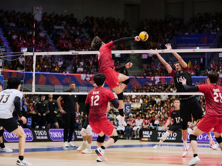バレーボールネーションズリーグ　©︎Yuki Suenaga