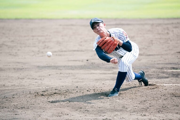 高校時代の柴田さん。写真は2019年の岩手大会決勝戦　©Asami Enomoto