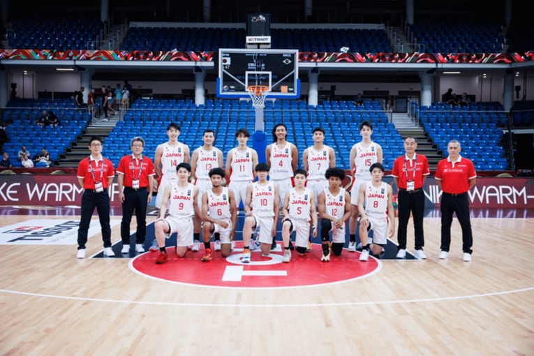 U19日本代表　©︎nextgenhoops