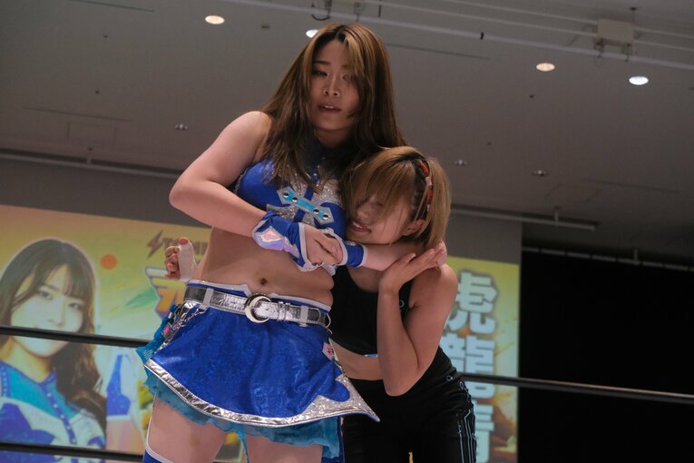 スターダムの大学生レスラー・妃南　©Norihiro Hashimoto