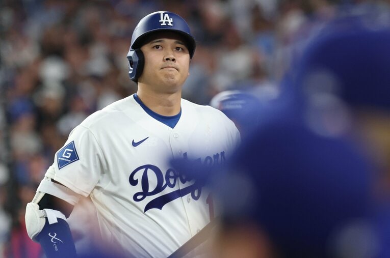 ワールドシリーズ3連覇への道は潰えた。それでもドジャースと大谷翔平の歩みは続いていく ／ photograph by Sean M. Haffey/Getty Images
