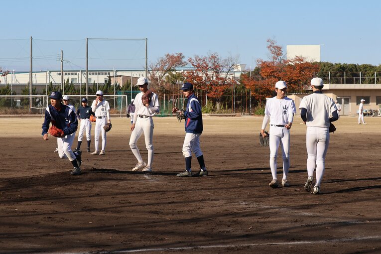 大冠高校の練習風景　©︎Fumi Sawai
