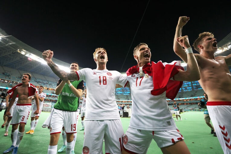 蛮勇の心意気を取り戻したデンマーク。イングラドを撃破し、ファイナル進出なるか©Getty Images