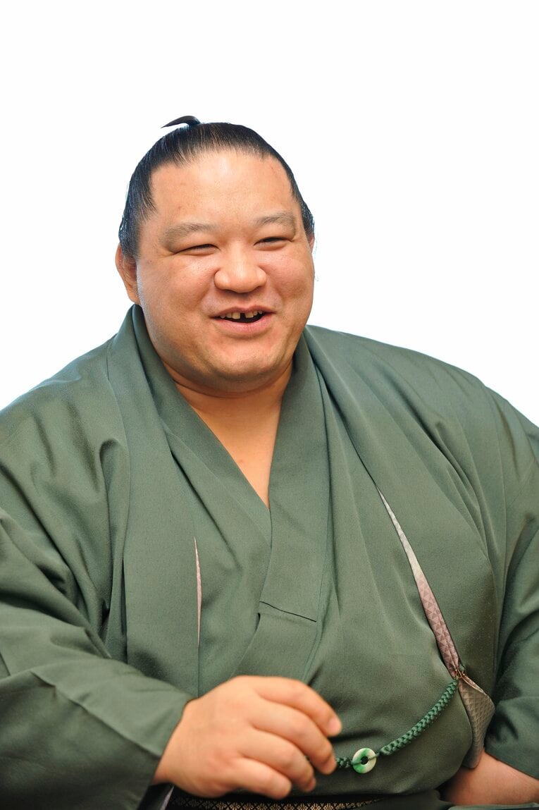 現役時代の魁皇（2010年）　©BUNGEISHUNJU