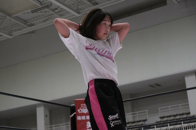 ディアナの“小学生レスラー”NENE　©Norihiro Hashimoto