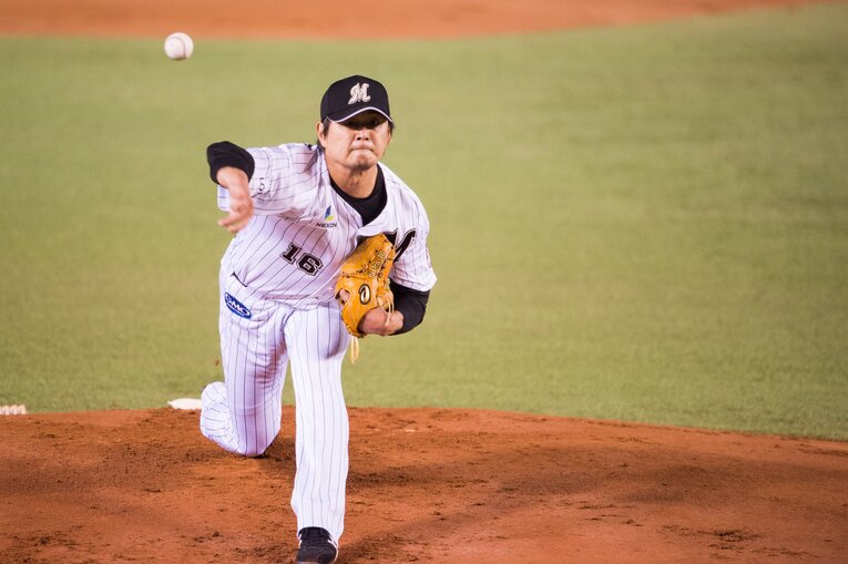 【1986年生まれのアスリート】ロッテ時代の涌井秀章　©Nanae Suzuki