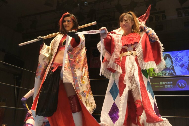 志田が盟友・藤本とともに古巣のリングへ。今大会のハイライトだった