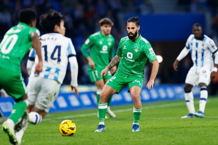 この試合MVPに選ばれたイスコ、ベティスで復活を告げた男はリーガ最多MVPを獲得している　©Daisuke Nakashima