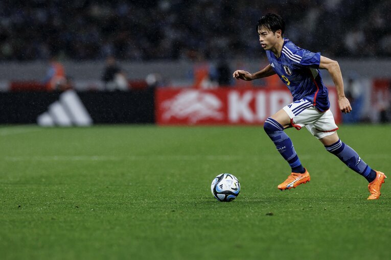 三笘薫（ブライトン）©︎Kiichi Matsumoto/JMPA