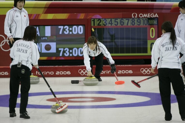トリノ五輪の頃の小笠原（旧姓・小野寺）　©Takuya Sugiyama/JMPA