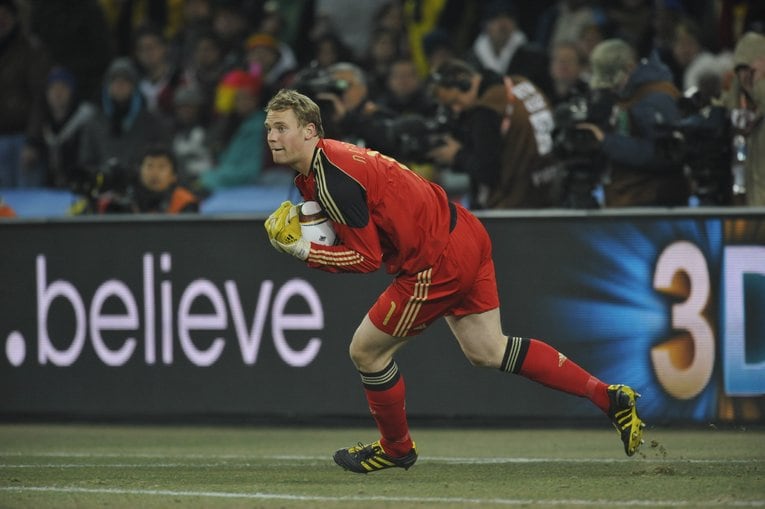 2010年W杯時のノイアー©Takuya Sugyama/JMPA