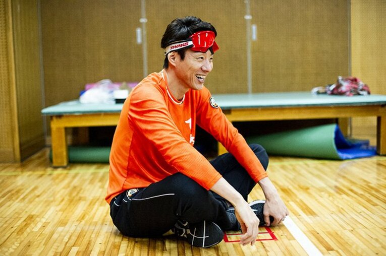 修造、ゴールボール挑戦！天摩由貴は「視覚以外の全感覚」で勝負する。(5)
